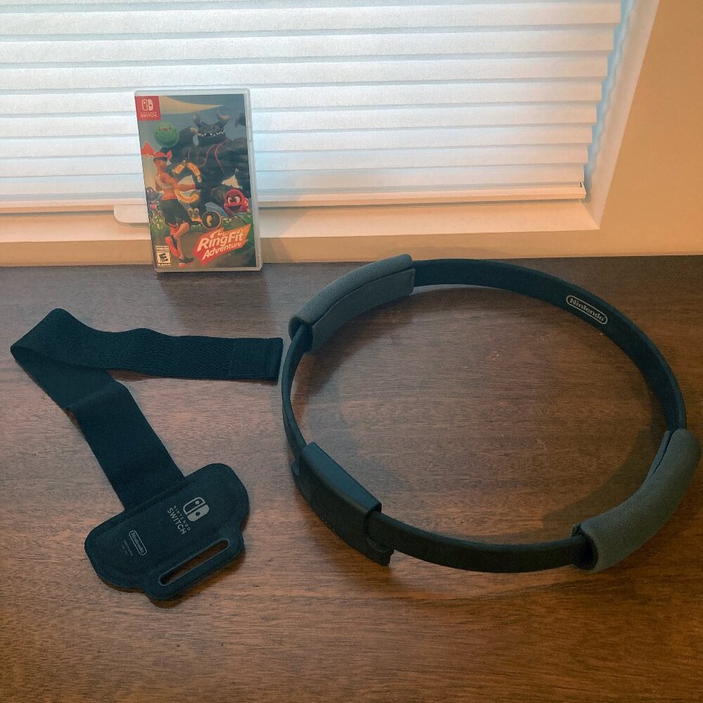 Nintendo Switch Ring Fit Adventure Game 2019 Edition, Complete